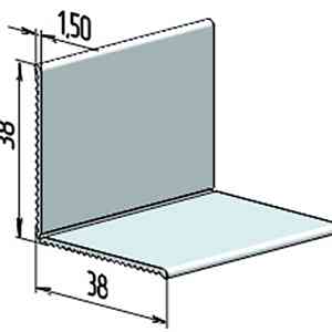 Гибкий плинтус (плинтусная лента) Jl 38x38